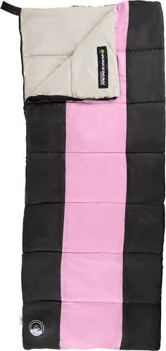 Wakeman - Sleeping Bag - Pink/Black was $44.99 now $24.99 (44.0% off)