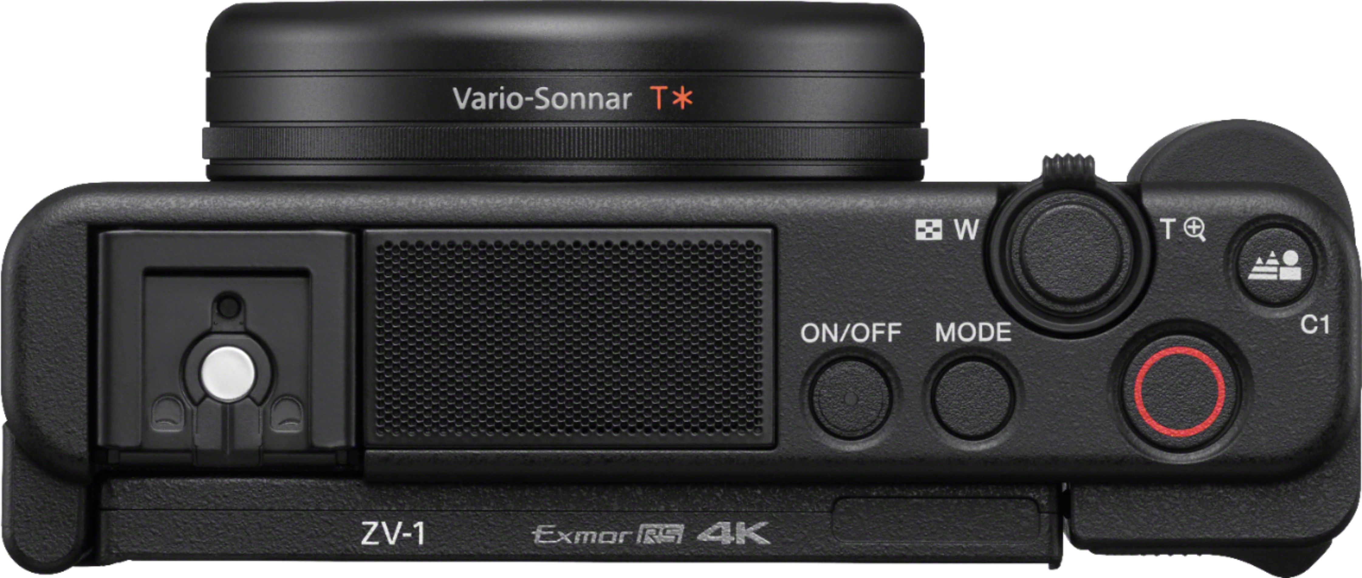 biologi kinakål begå Sony ZV-1 20.1-Megapixel Digital Camera for Content Creators and Vloggers  Black DCZV1/B - Best Buy