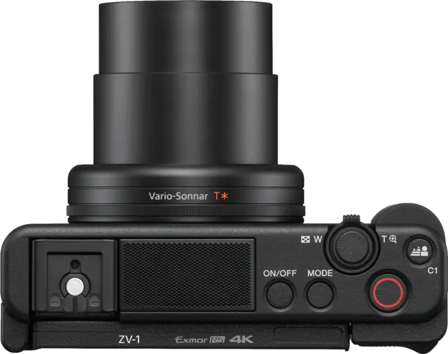 Alt View 24. Sony - ZV-1 20.1-Megapixel Digital Camera for Content Creators and Vloggers - Black.