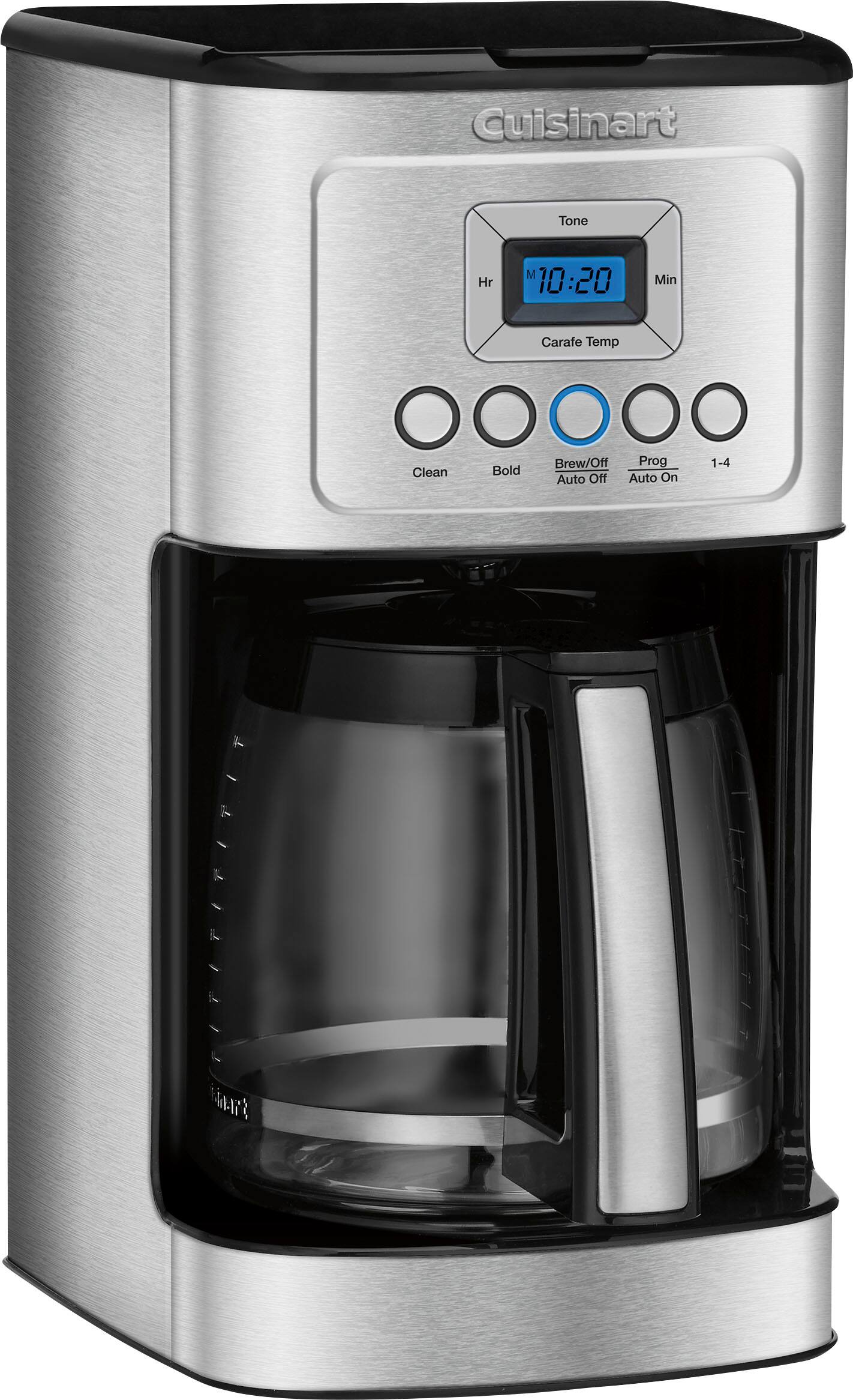 Angle. Cuisinart - PerfectTemp 14 Cup  Coffeemaker - Silver.