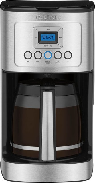 Front Zoom. Cuisinart - PerfectTemp 14 Cup  Coffeemaker - Silver.