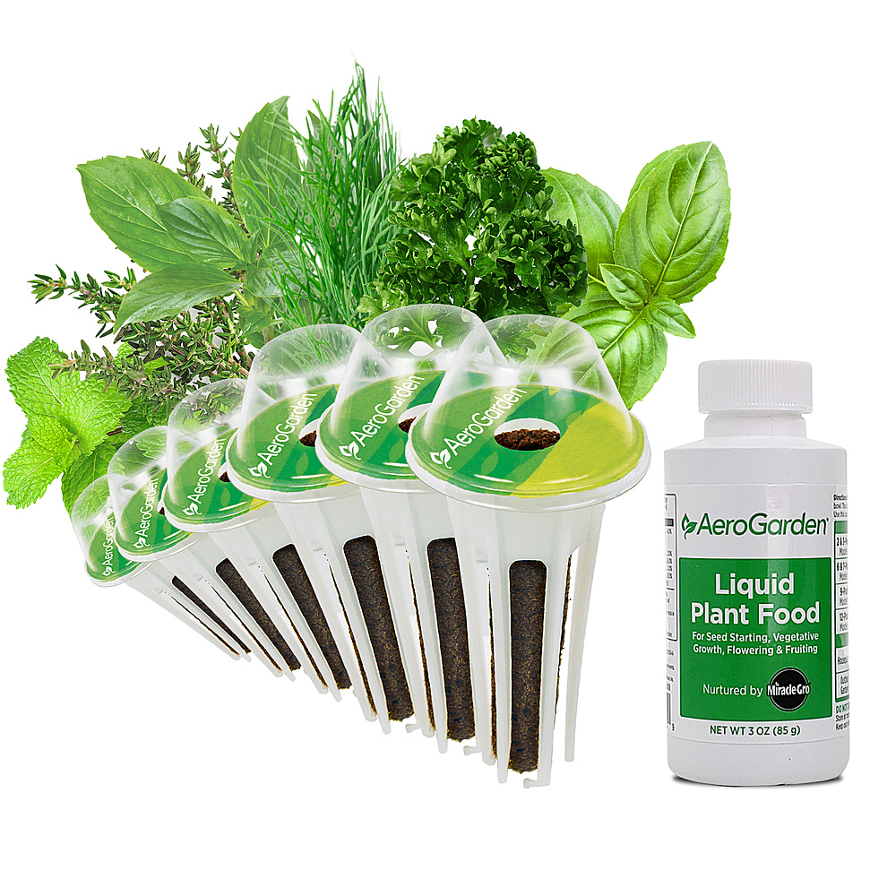 AeroGarden Gourmet Herb Seed Pod Kit 6 Pods for sale online 