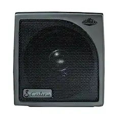 Front. Cobra - HighGear HG S300 Dynamic External CB Speaker with Noise Filter - Black/Gunmetal Gray.