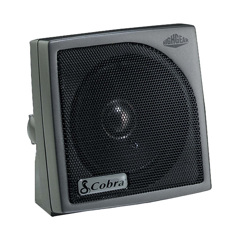 Left View: Cobra HG S300 - Dynamic External CB Noise-Cancelling Speaker