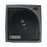 Cobra - HighGear HG S500 Dynamic External CB Speaker with Noise Filter and Talk-back - Black/Gunmetal Gray