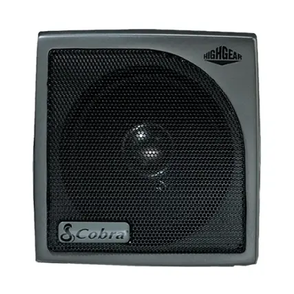 Front. Cobra - HighGear Speaker - Gunmetal Gray.