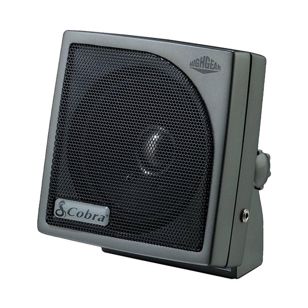Alt View 11. Cobra - HighGear HG S100 Dynamic External CB Speaker - Gunmetal Gray.