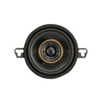 KICKER - KS Series 3-1/2" 2-Way Car Speakers (Pair) - Black - Front_Zoom