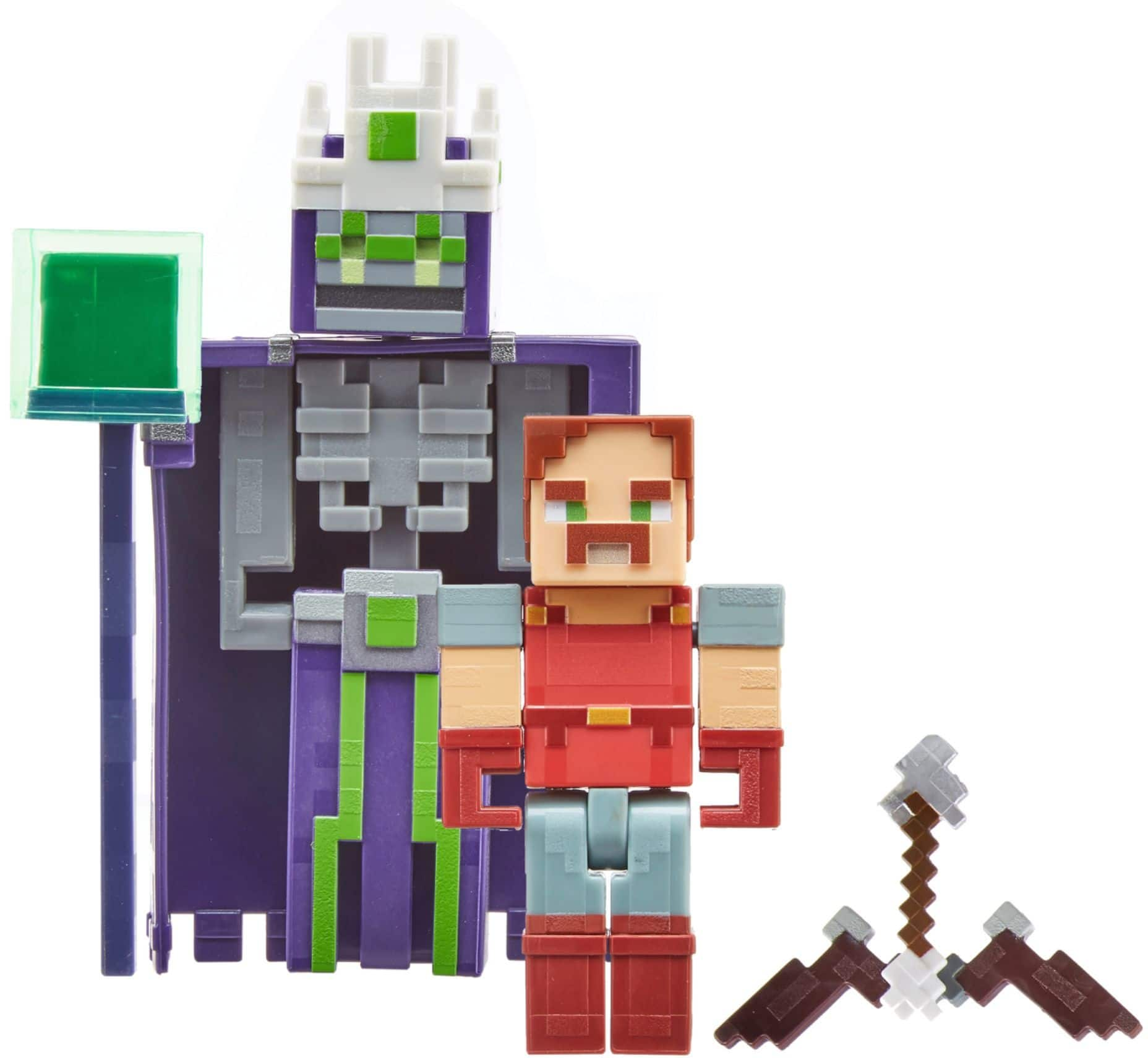 Minecraft Dungeons 3.25 Figures 2-Pk Heart of Ender vs