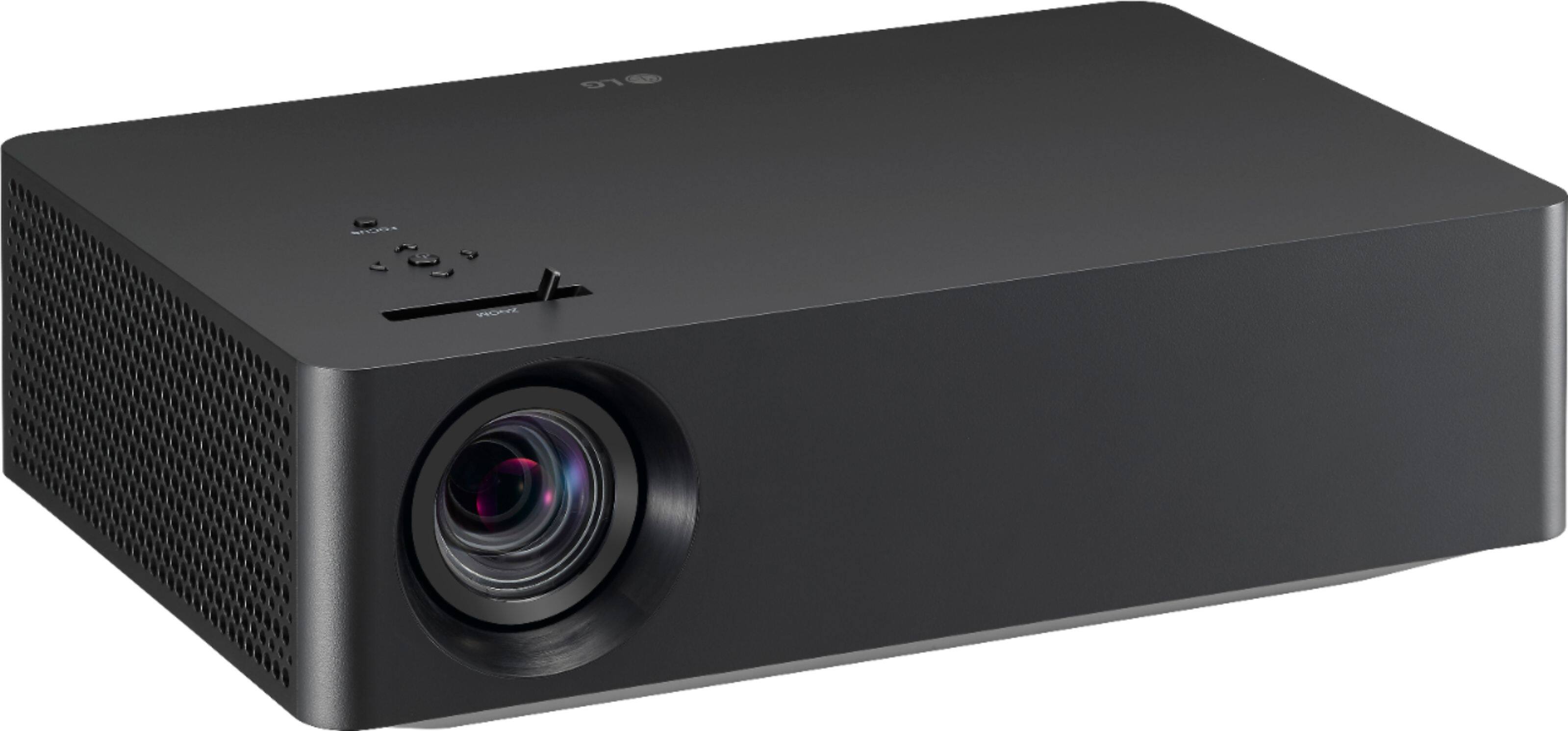 Angle. LG - CineBeam HU70LAB 4K Wireless Smart DLP Projector with High Dynamic Range - Black.