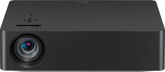 Front Zoom. LG - CineBeam HU70LAB 4K Wireless Smart DLP Projector with High Dynamic Range - Black.