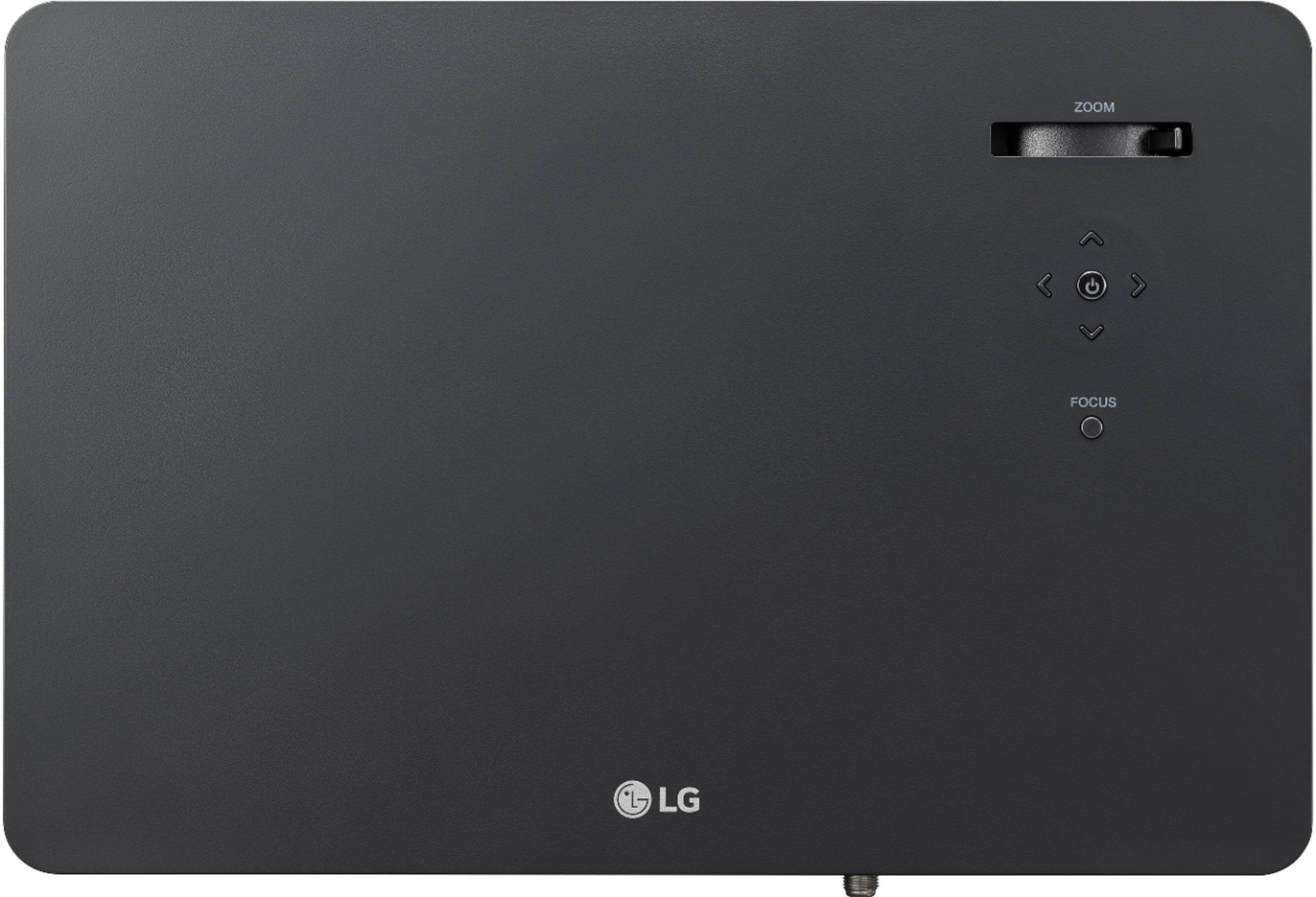 Top. LG - CineBeam HU70LAB 4K Wireless Smart DLP Projector with High Dynamic Range - Black.