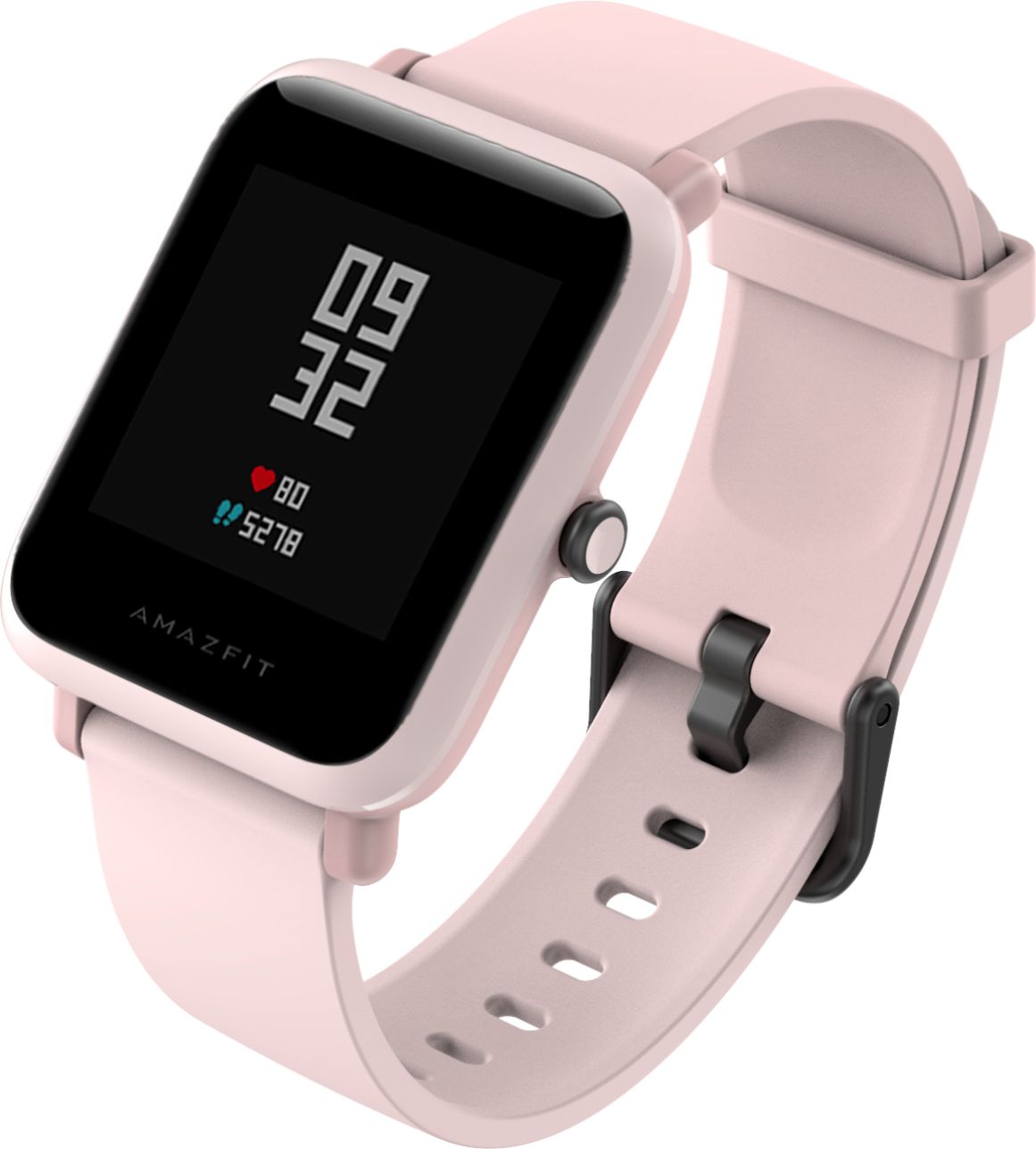 Amazfit Bip S - Warm pink - smart watch with strap - TPU silicone - warm  pink - display 1.28 - Bluetooth - 1.09 oz 