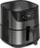 Angle. Bella Pro Series - 6.3-qt. Touchscreen Air Fryer - Black Stainless Steel.