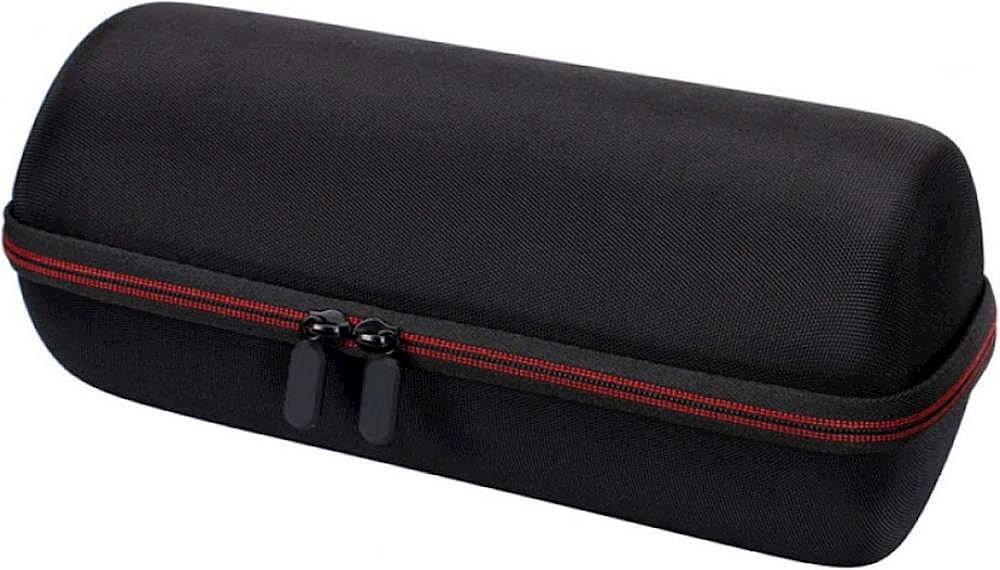 Left. SaharaCase - Travel Carry Case for BOSE SoundLink Revolve and Revolve II Portable Bluetooth Speaker - Black.