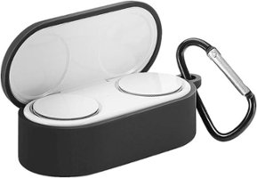 SaharaCase - Silicone Case for Microsoft Surface Earbuds - Black - Angle_Zoom