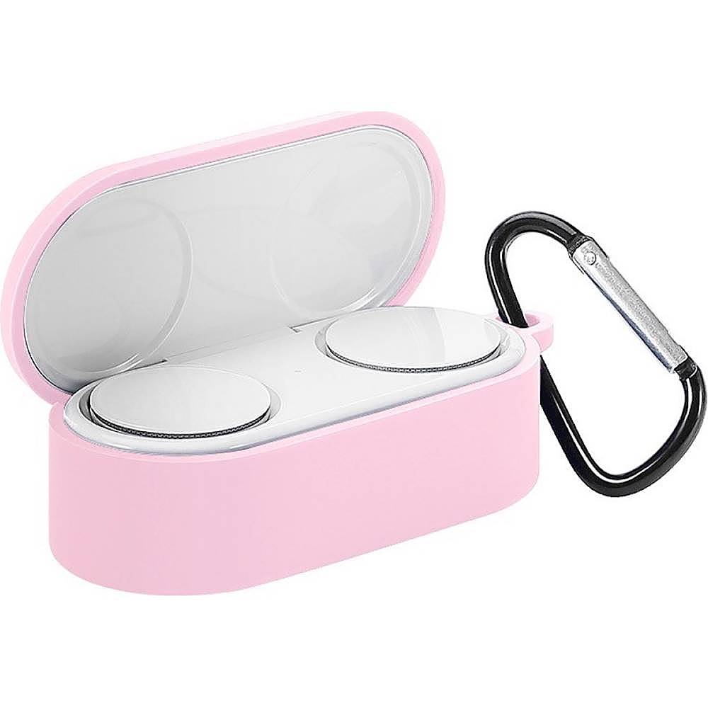 Angle View: SaharaCase - Silicone Case for Microsoft Surface Earbuds - Pink