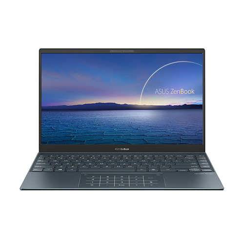 ASUS - ZenBook - 13.3" Ultra-Slim Laptop - Intel Core i7-1065G7- 8GB 512GB - Win 10 - Pine Grey