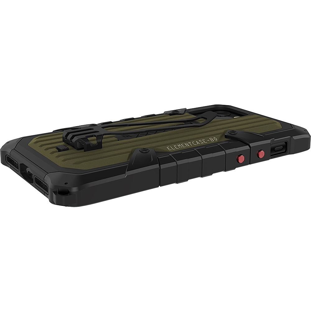 Angle View: Element Case - Element Hard shell Case Black Ops Elite '19 Case 11 Pro - Olive