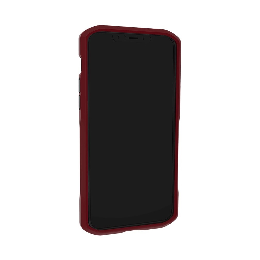 Left View: Element Case - Shadow Protective Cover for Apple® iPhone® 11 - Oxblood