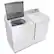 Alt View 18. Samsung - 7.4 Cu. Ft. Electric Dryer with 10 Cycles and Sensor Dry - White.