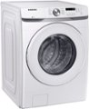 Angle Zoom. Samsung - 4.5 Cu. Ft. High Efficiency Stackable Front Load Washer with Vibration Reduction Technology+ - White.