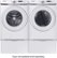 Alt View Zoom 15. Samsung - 4.5 Cu. Ft. High Efficiency Stackable Front Load Washer with Vibration Reduction Technology+ - White.