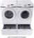 Alt View Zoom 17. Samsung - 4.5 Cu. Ft. High Efficiency Stackable Front Load Washer with Vibration Reduction Technology+ - White.