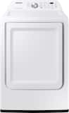 Samsung - 7.2 Cu. Ft. Gas Dryer with Sensor Dry - White