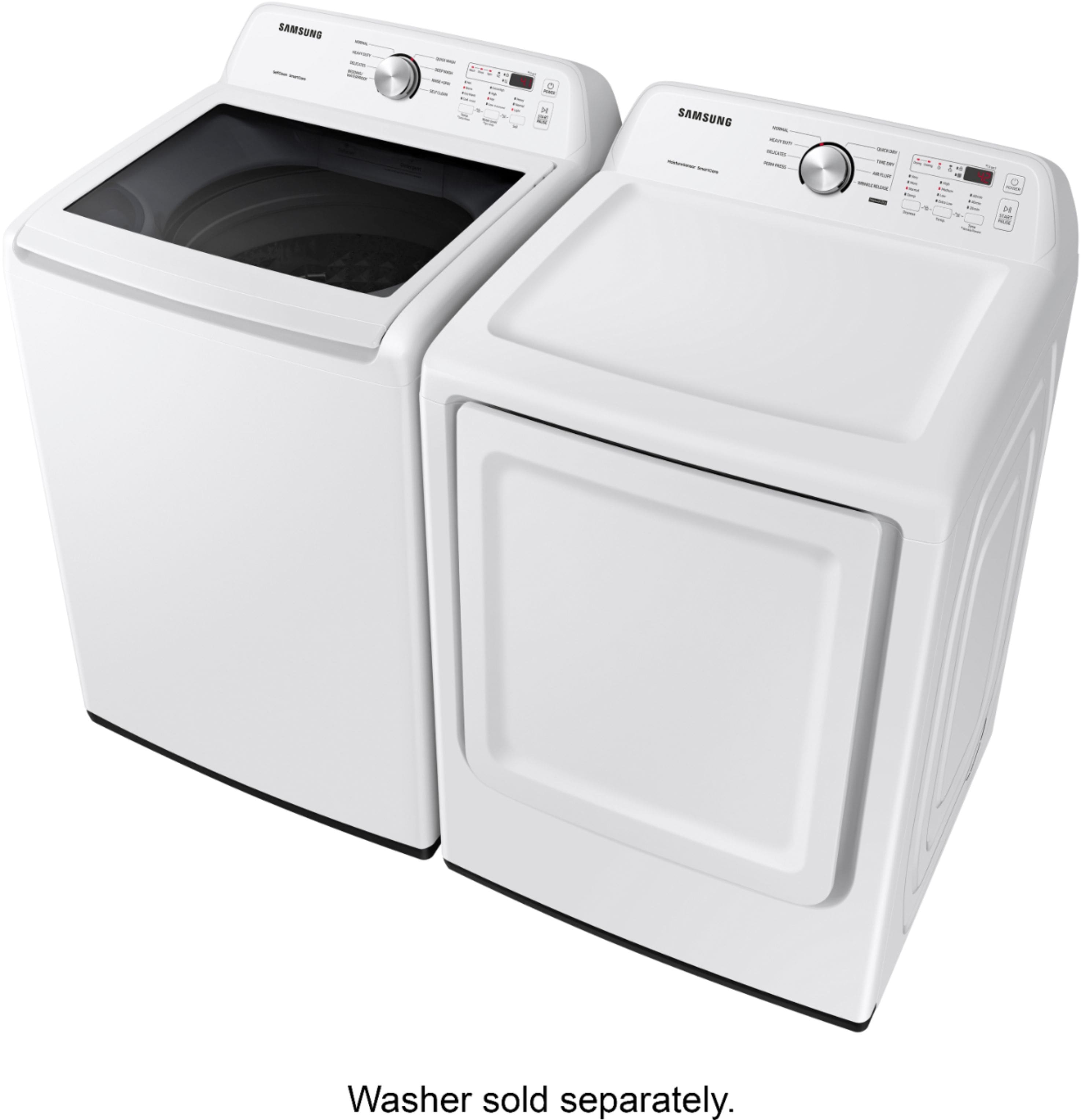 Alt View 12. Samsung - 7.2 Cu. Ft. Gas Dryer with Sensor Dry - White.