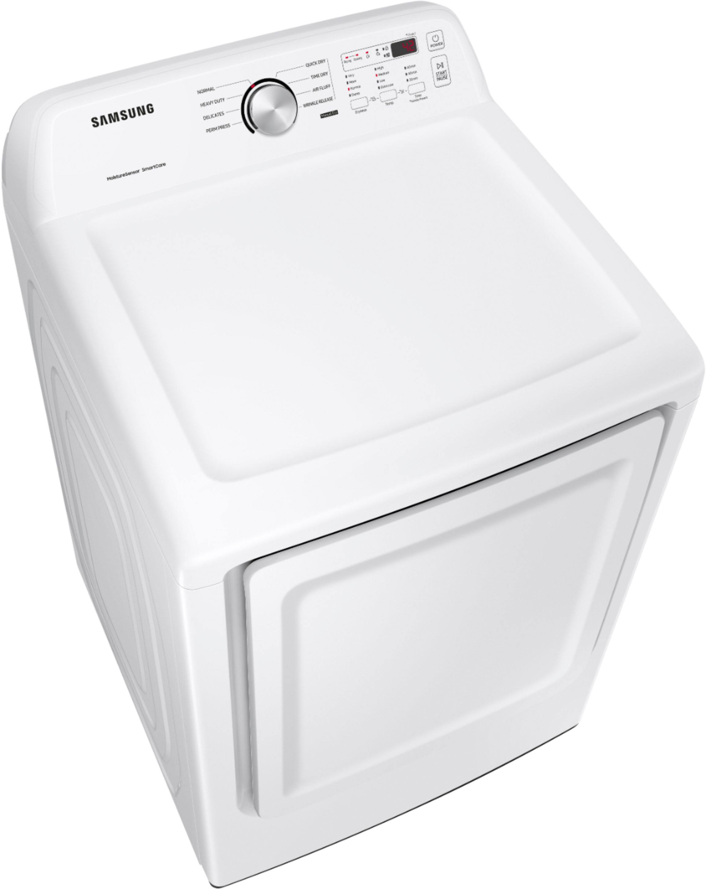 Alt View 1. Samsung - 7.2 Cu. Ft. Gas Dryer with Sensor Dry - White.
