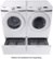 Alt View 11. Samsung - 7.5 Cu. Ft. Stackable Gas Dryer with Sensor Dry - White.