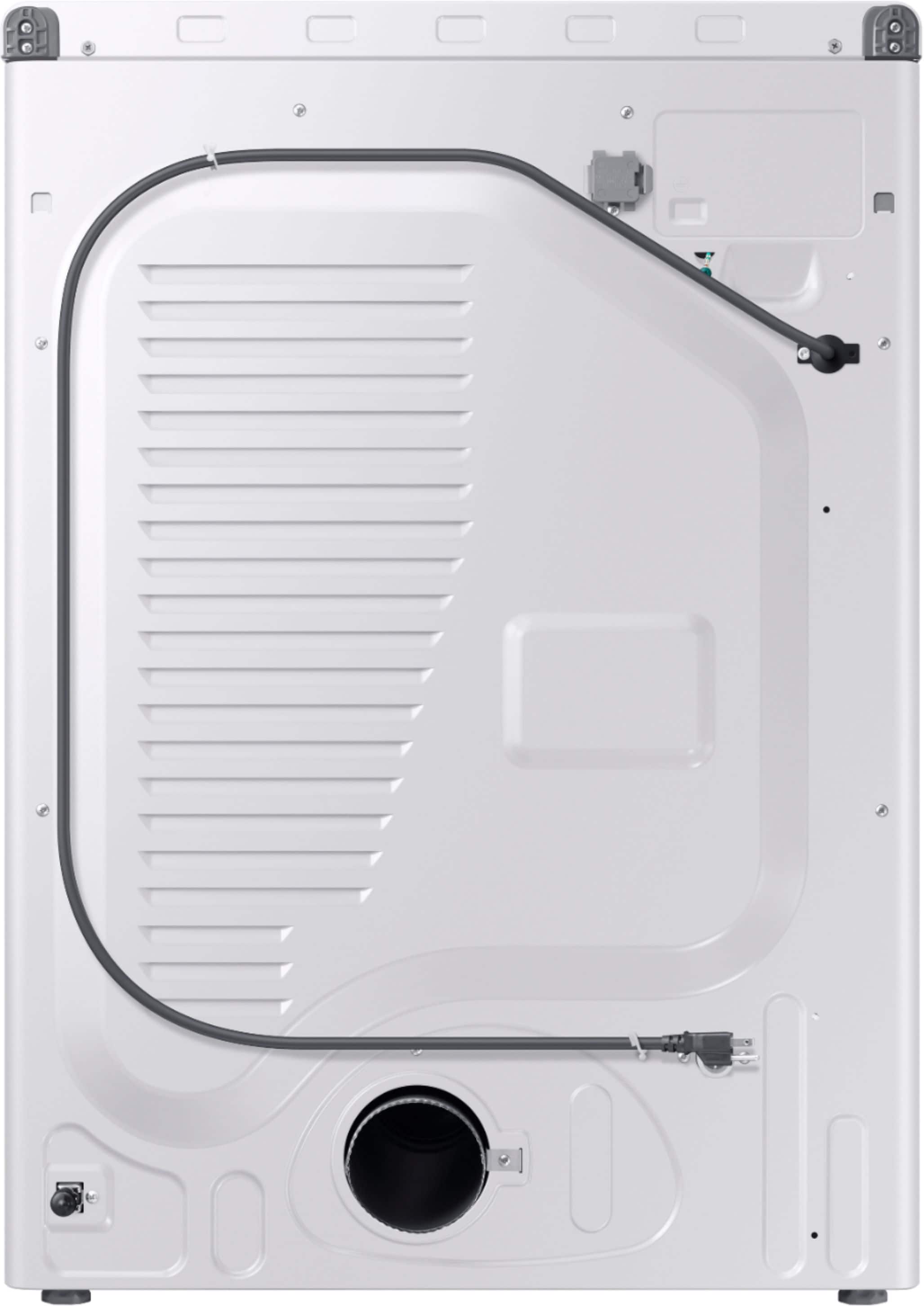 Alt View 16. Samsung - 7.5 Cu. Ft. Stackable Gas Dryer with Sensor Dry - White.