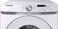 Alt View 1. Samsung - 7.5 Cu. Ft. Stackable Gas Dryer with Sensor Dry - White.