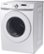 Left. Samsung - 7.5 Cu. Ft. Stackable Gas Dryer with Sensor Dry - White.