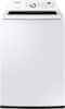 Front. Samsung - 4.5 Cu. Ft. High-Efficiency Top Load Washer with Vibration Reduction Technology+ - White.