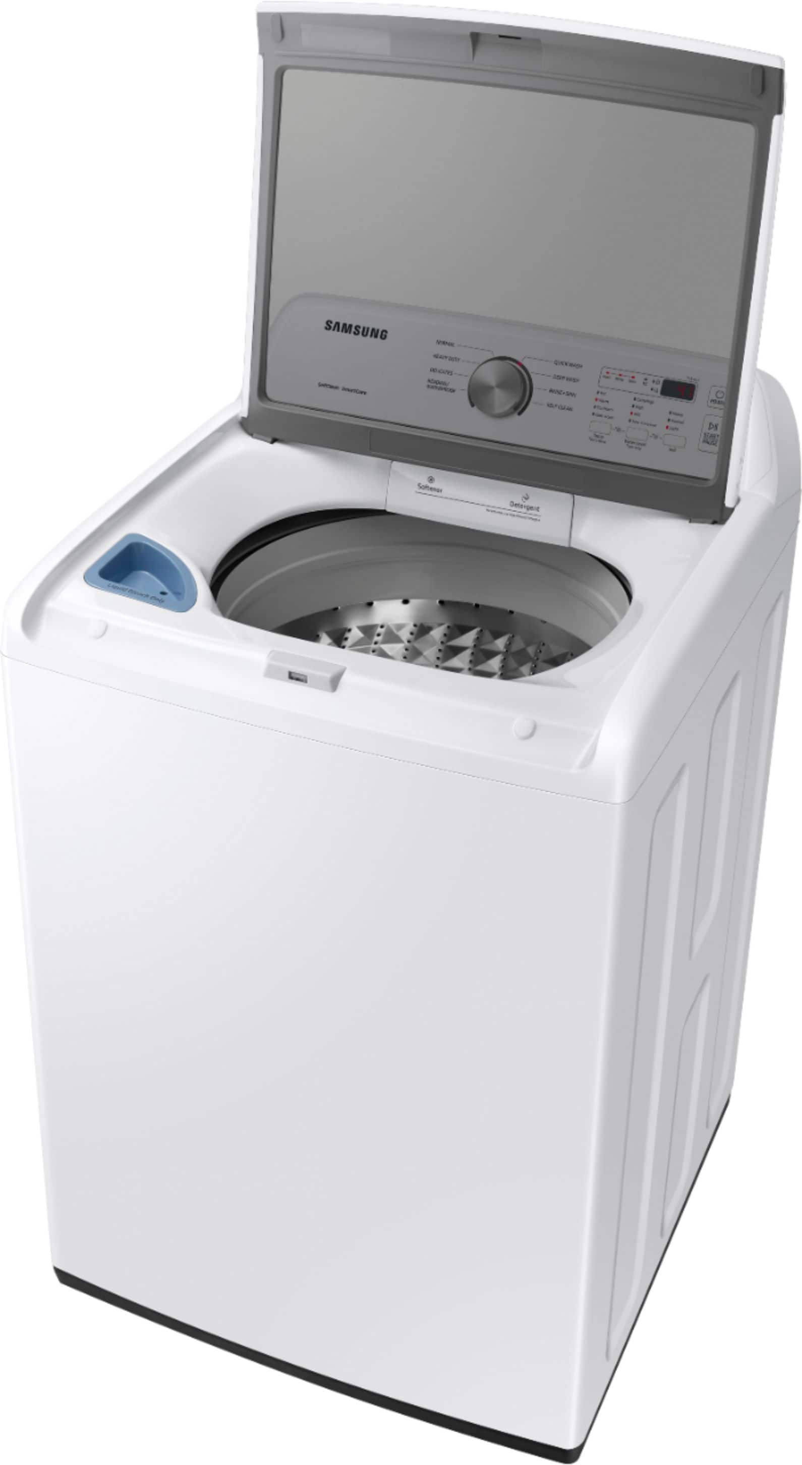 Alt View 10. Samsung - 4.5 Cu. Ft. High-Efficiency Top Load Washer with Vibration Reduction Technology+ - White.