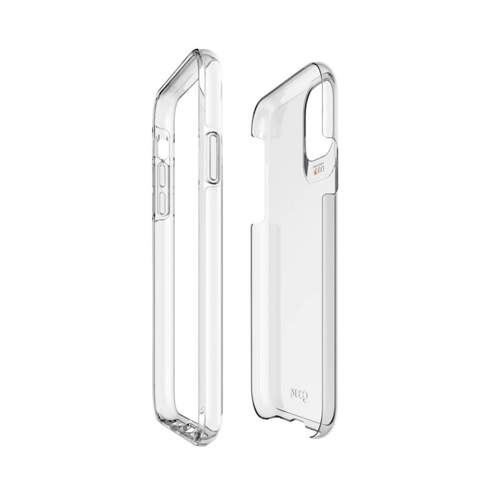 Angle View: Gear4 - Crystal Palace Protective Cover for Apple® iPhone® 11 - Clear