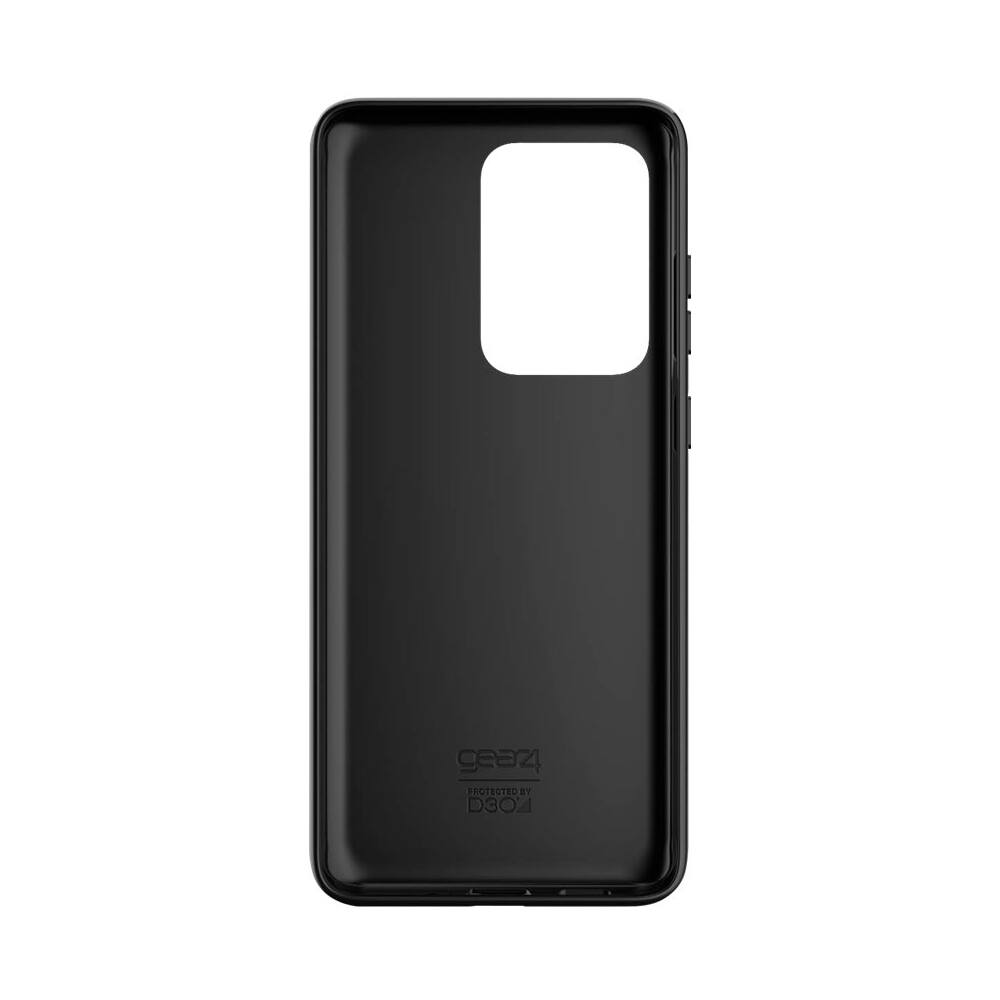 Angle. Gear4 - D3O Holborn Protective Cover for Samsung Galaxy S20 Ultra and S20 Ultra 5G - Black.