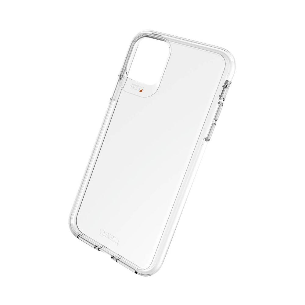 Left. Gear4 - Crystal Palace Protective Cover for Apple® iPhone® 11 Pro Max - Clear.