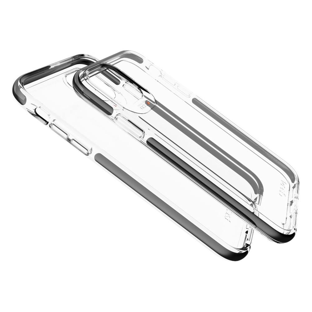 Left. Gear4 - Piccadilly Protective Cover for Apple® iPhone® 11 - Black.