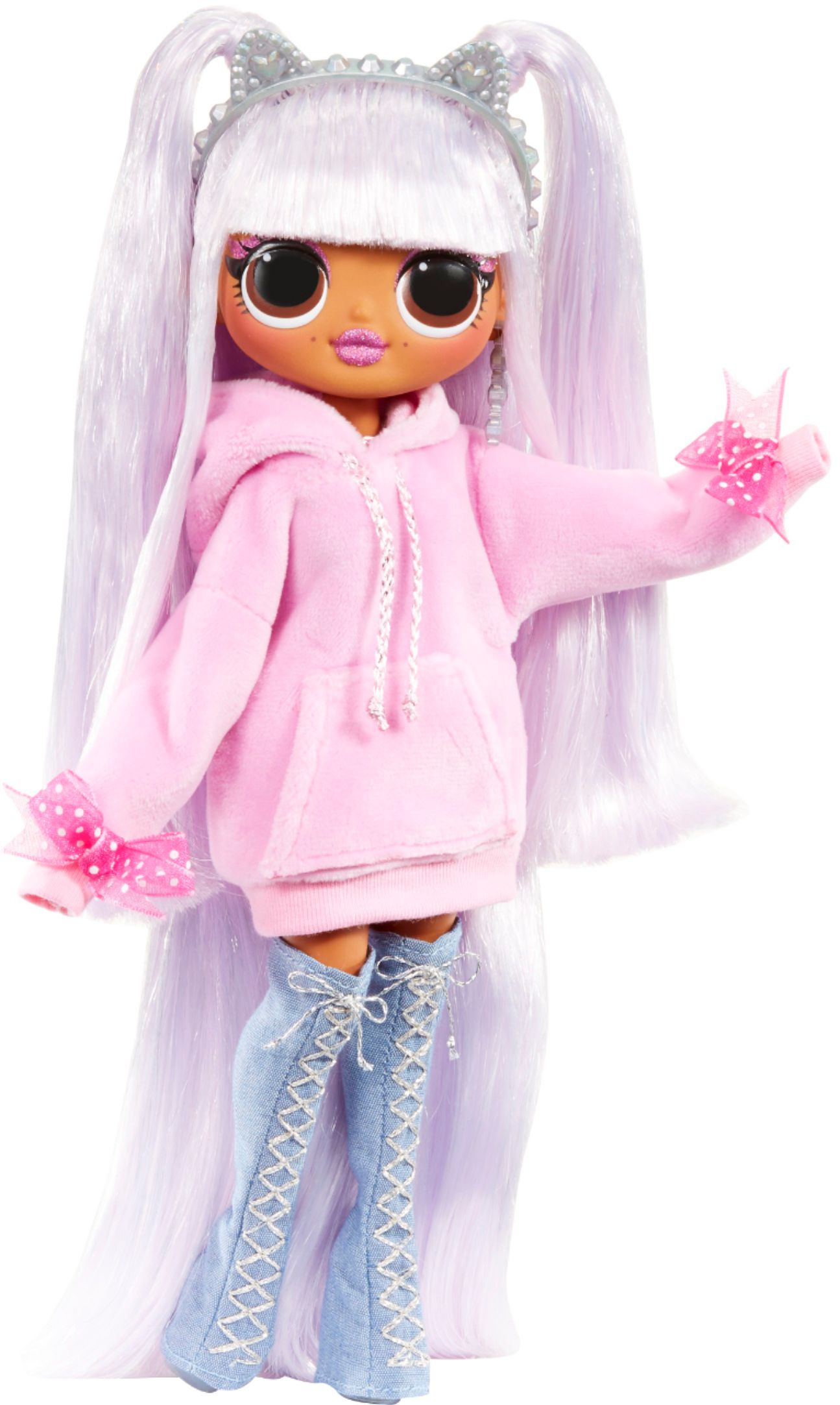 Best Buy L.O.L. Surprise O.M.G. Remix Kitty K Fashion Doll – 20 ...