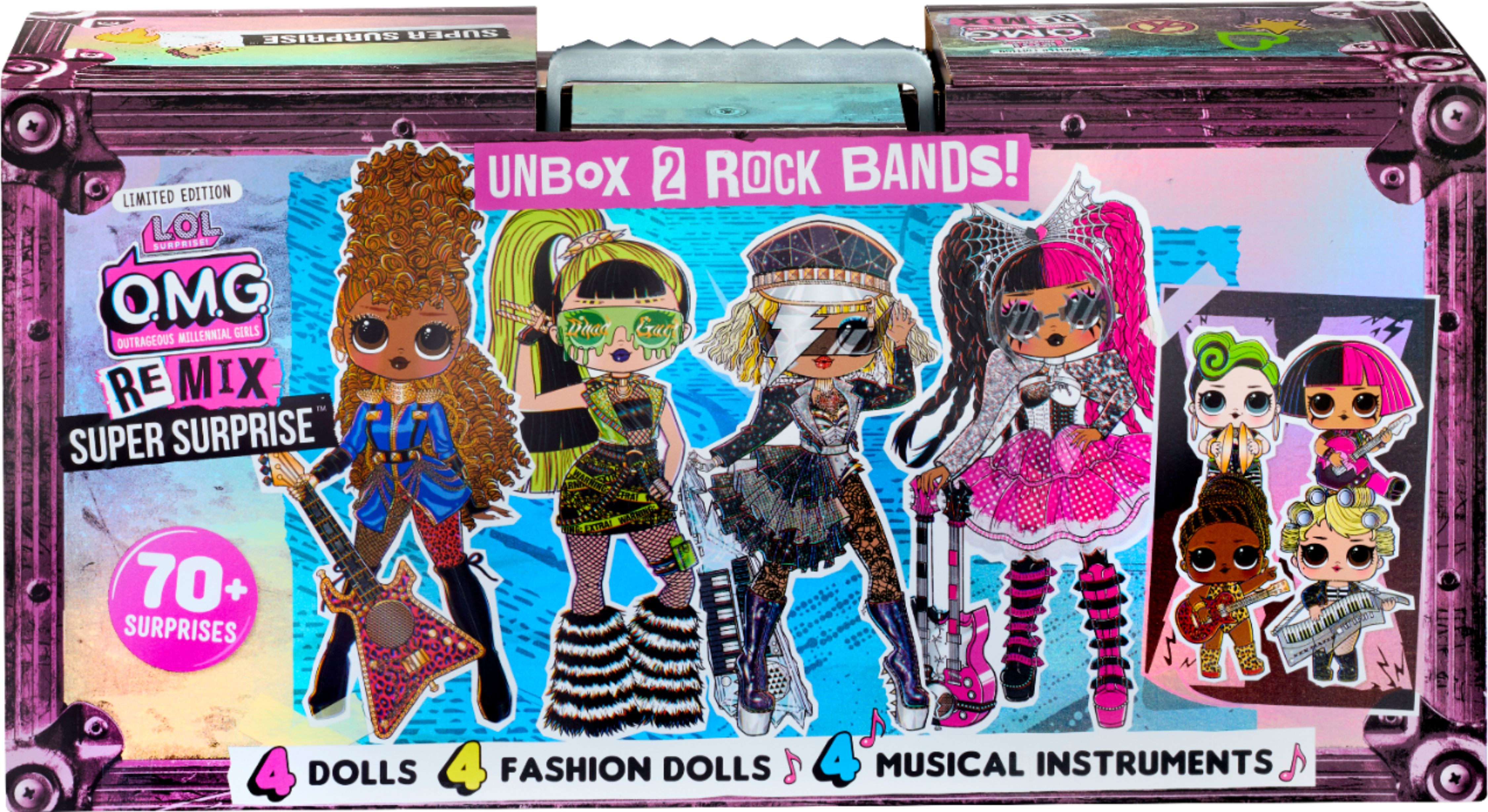 LOL Millennial Dolls 4 Pack brand new
