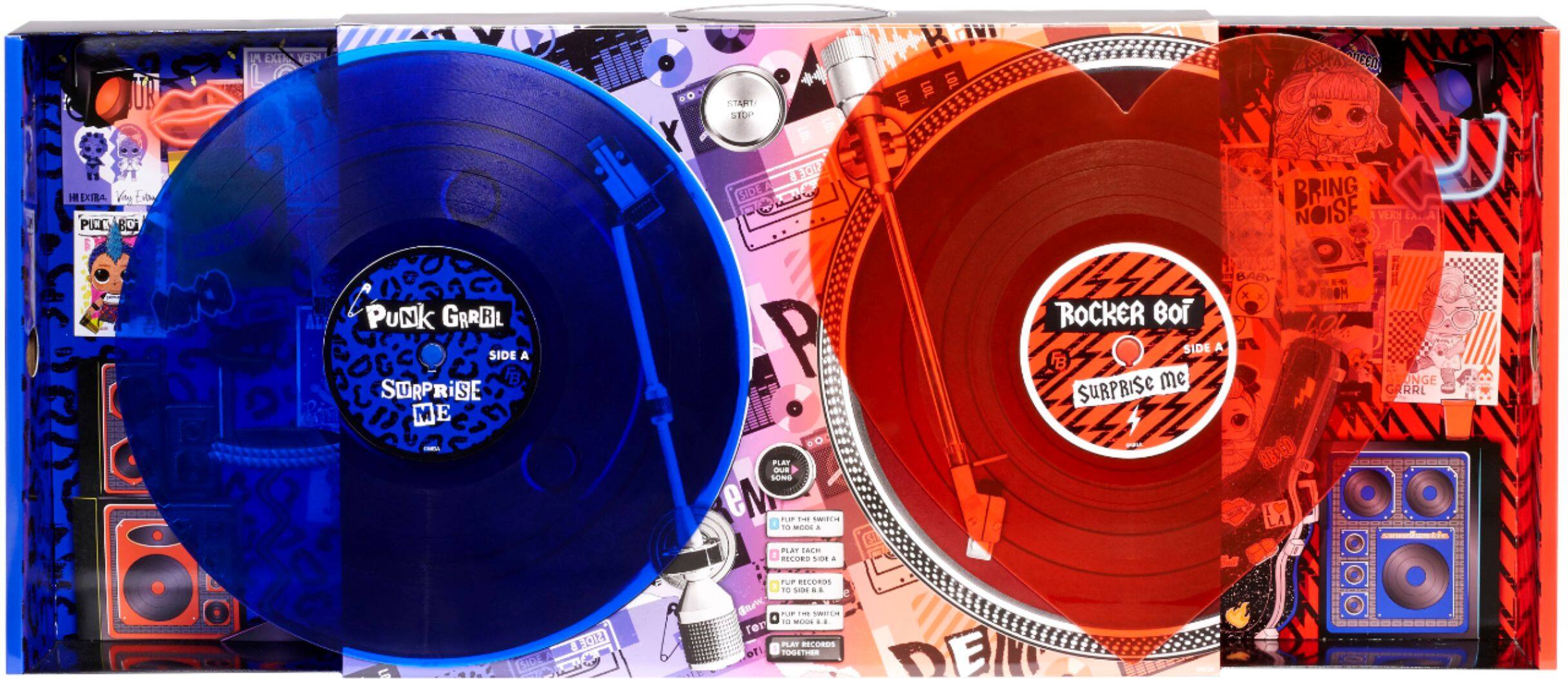 Alt View 12. L.O.L. Surprise! - L.O.L. Surprise! O.M.G. Remix Rocker Boi and Punk Grrrl 2 Pack – 2 Fashion Dolls with Music.