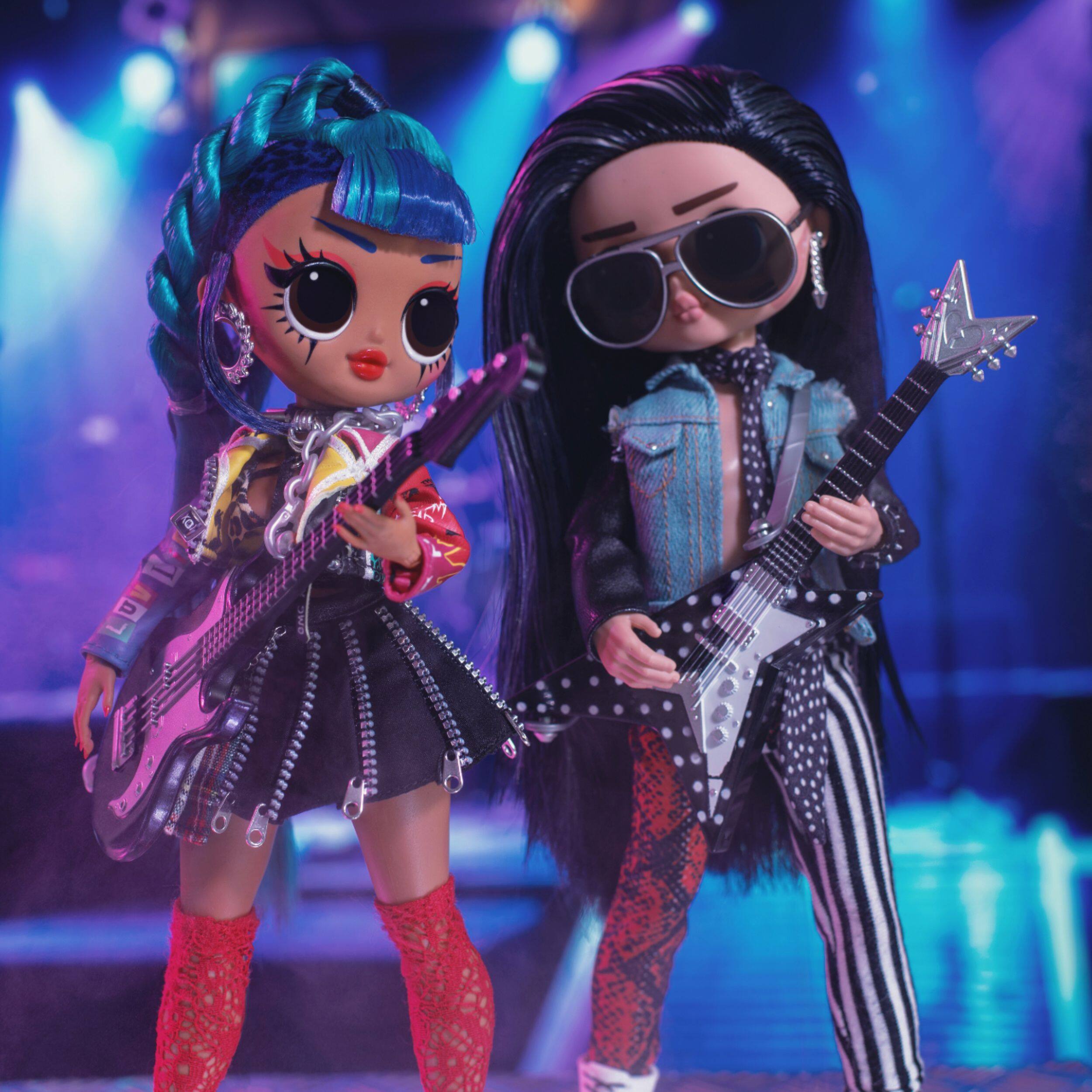 Alt View 20. L.O.L. Surprise! - L.O.L. Surprise! O.M.G. Remix Rocker Boi and Punk Grrrl 2 Pack – 2 Fashion Dolls with Music.