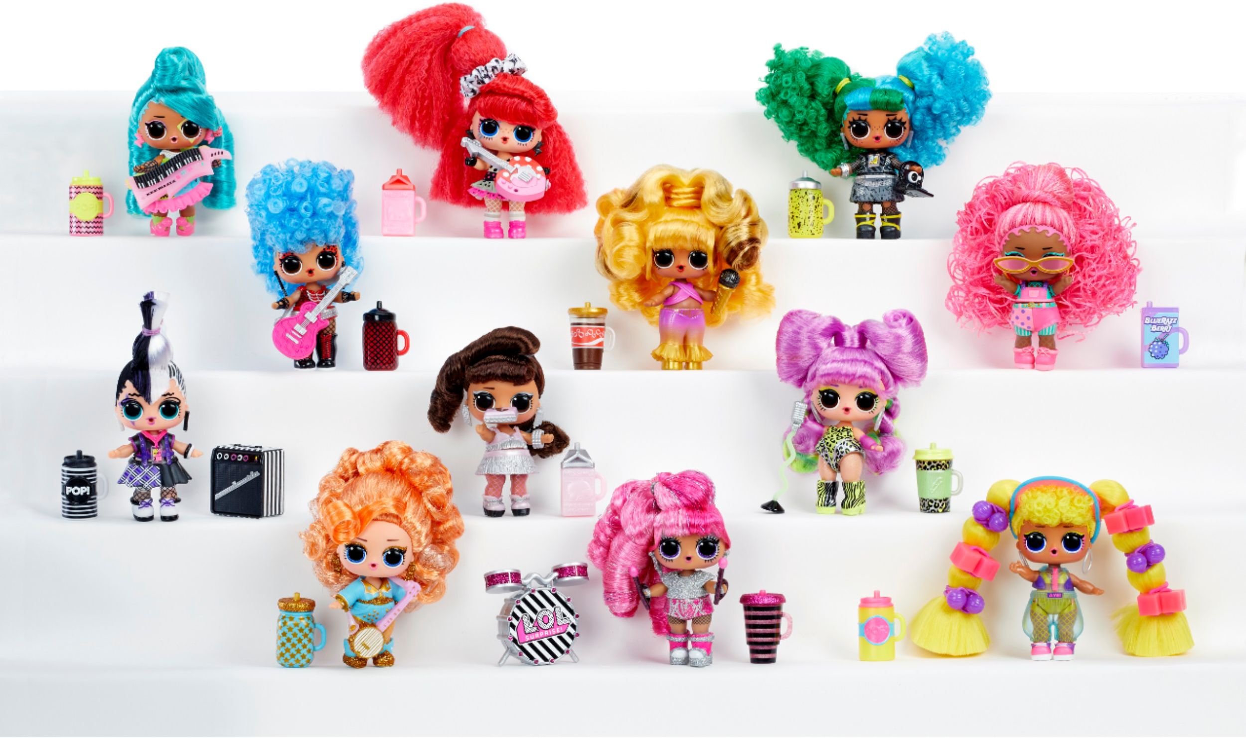 15 Surprises Remix Hair Flip Dolls LOL Surprise Multicolored for sale online 