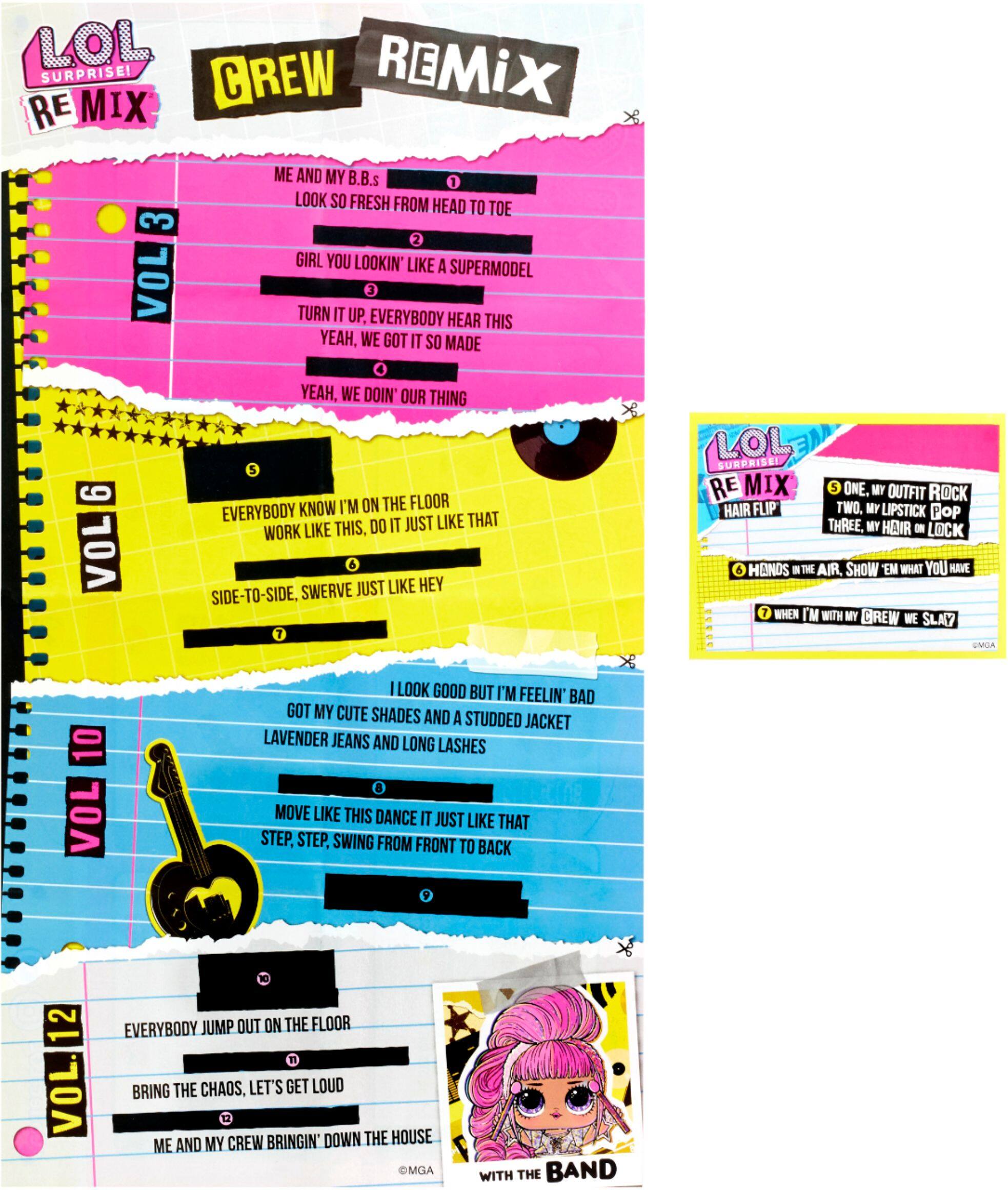 Alt View 20. L.O.L. Surprise! - L.O.L. Surprise! Remix Hair Flip Dolls – 15 Surprises with Hair Reveal & Music.