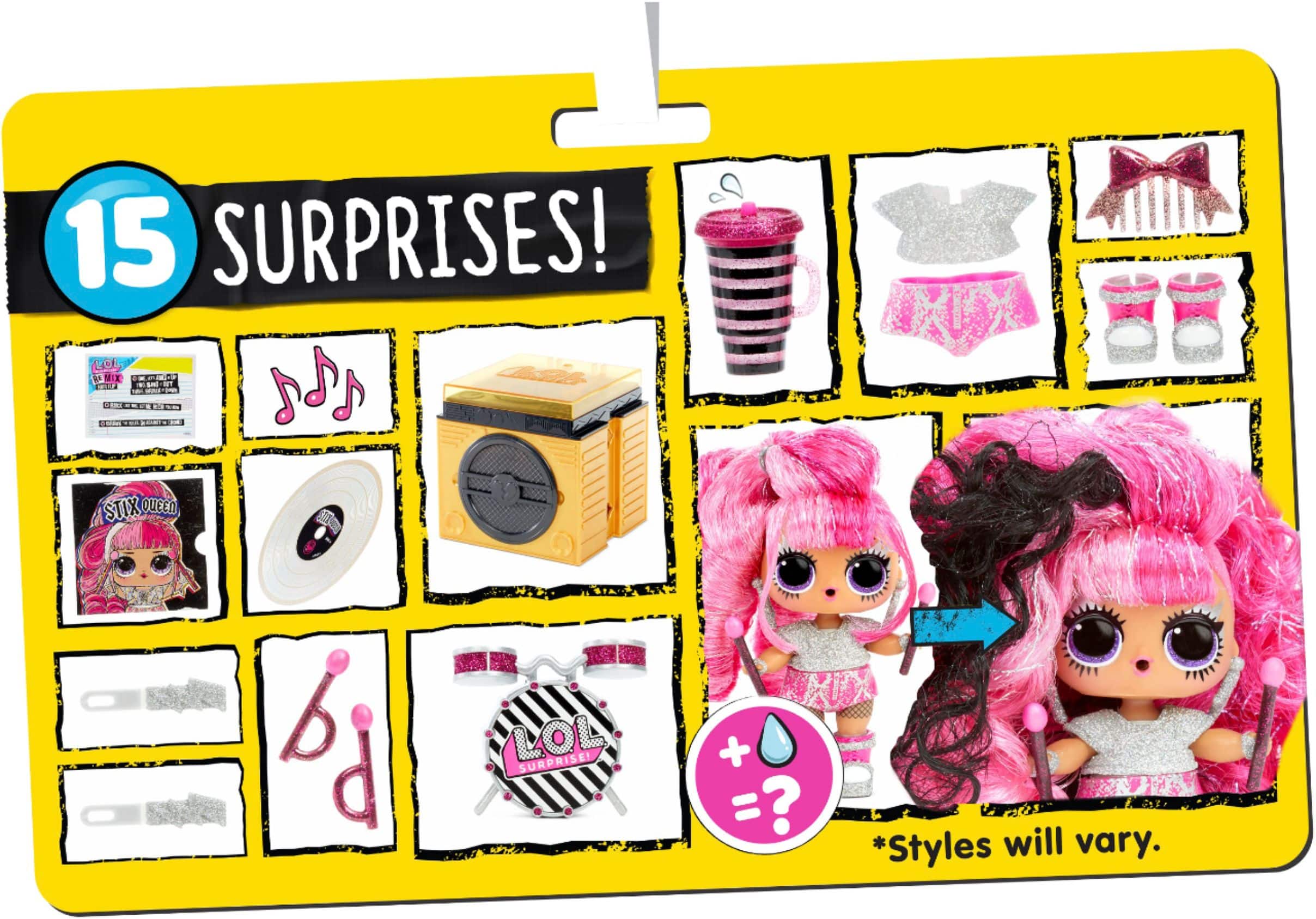 Alt View 22. L.O.L. Surprise! - L.O.L. Surprise! Remix Hair Flip Dolls – 15 Surprises with Hair Reveal & Music.