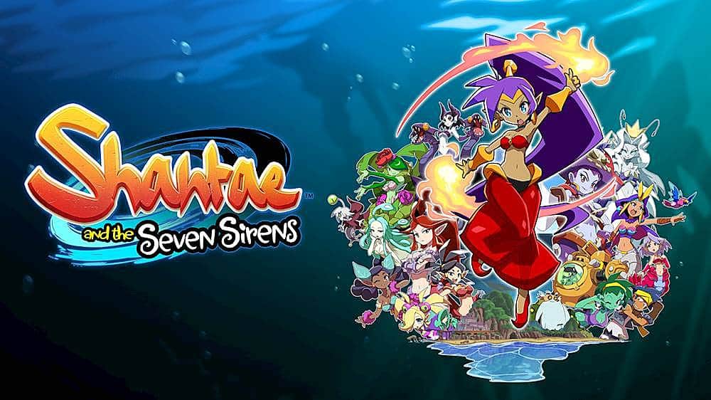 Front. Nintendo - Shantae and the Seven Sirens.