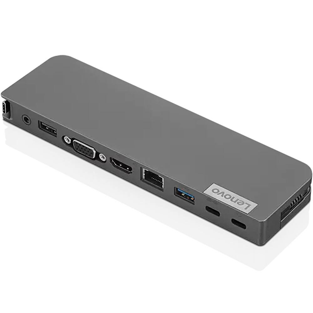 Alt View 11. Lenovo - USB-C Mini Docking Station - Iron Gray.